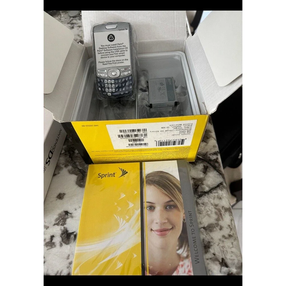 Palm Treo 755p Sprint New Open Box Unused Complete Vintage Smartphone